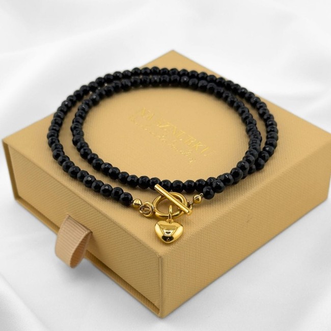 choker z onyksu