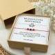 talizman motywacji prezent dla niej dla kobiety bransoletka na sznurku