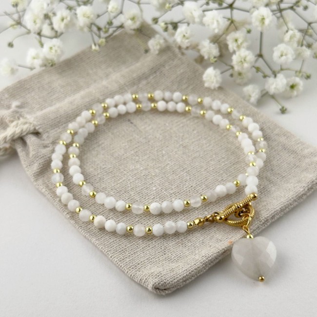 choker naszyjnik kamienie naturalne