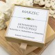 bransoletka urodzinowa marzec z akwamarynu i chryzoprazu na sznurku