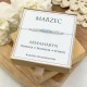 bransoletka z kamieni urodzeniowych dla marca z akwamarynu