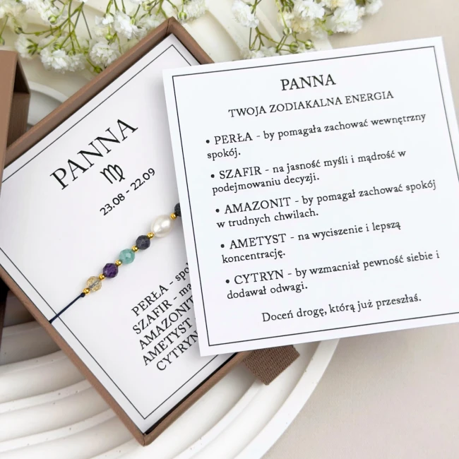 symbolika kamieni naturalnych znak zodiaku panna