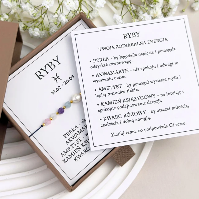 symbolika kamieni naturalnych dla znaku zodiaku ryby