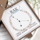 bransoletka znak zodiaku rak perły kamienie