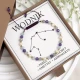 bransoletka znak zodiaku wodnik perły kamienie naturalne