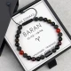 bransoletka męska znak zodiaku baran z kamieni naturalnych