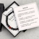 prezent dla niego bransoletka znak zodiaku baran z dedykacją