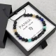 bransoletka dla mężczyzny znak zodiaku panna z kamieni