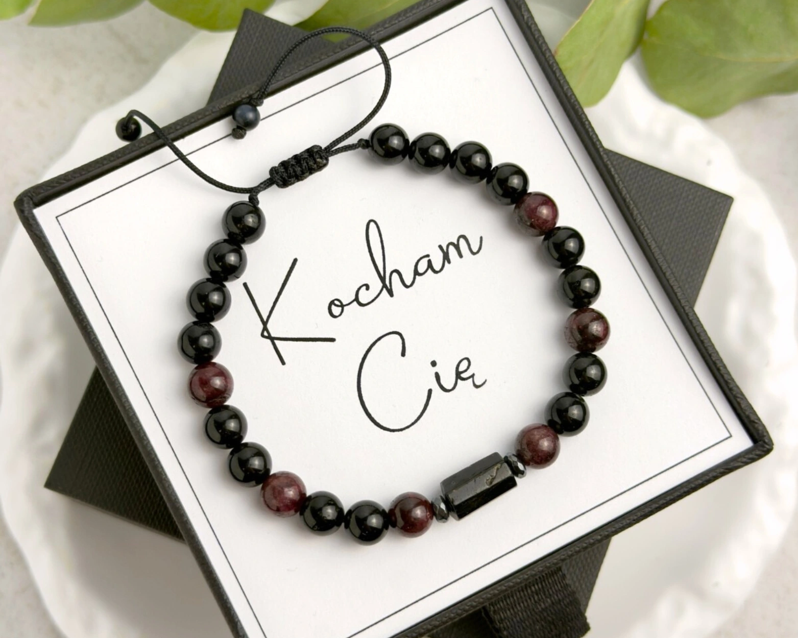 prezent dla taty pod choinkę na święta bransoletka kocham cię